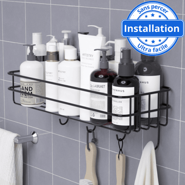 Etagère de douche sans percer