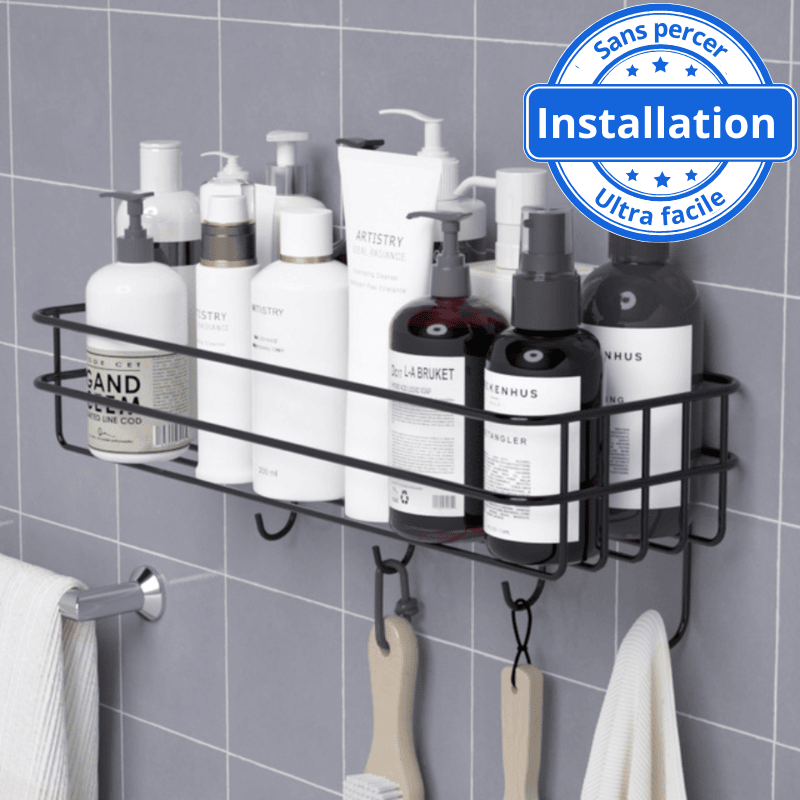 Etagère de douche sans percer