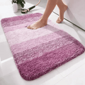 Tapis de bain degrade rose