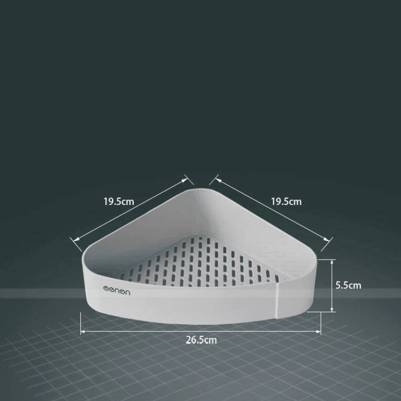 etagere de douche blanc dimensions