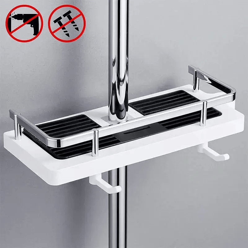 etagere de douche centrale sans percer