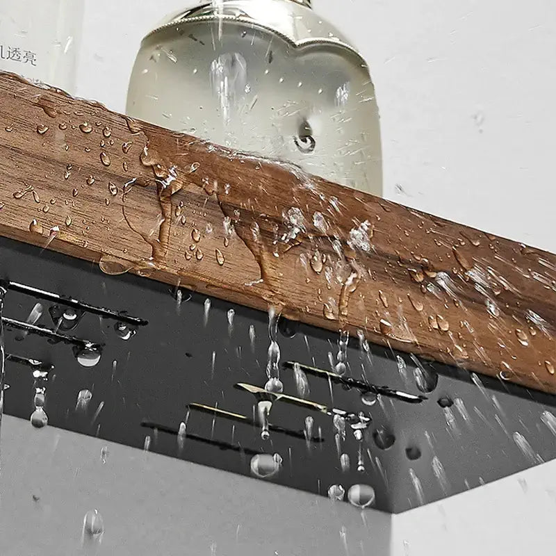 etagere de douche details