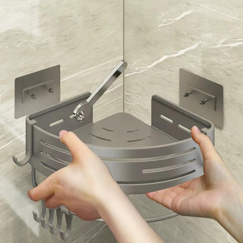 etagere de douche instalacion