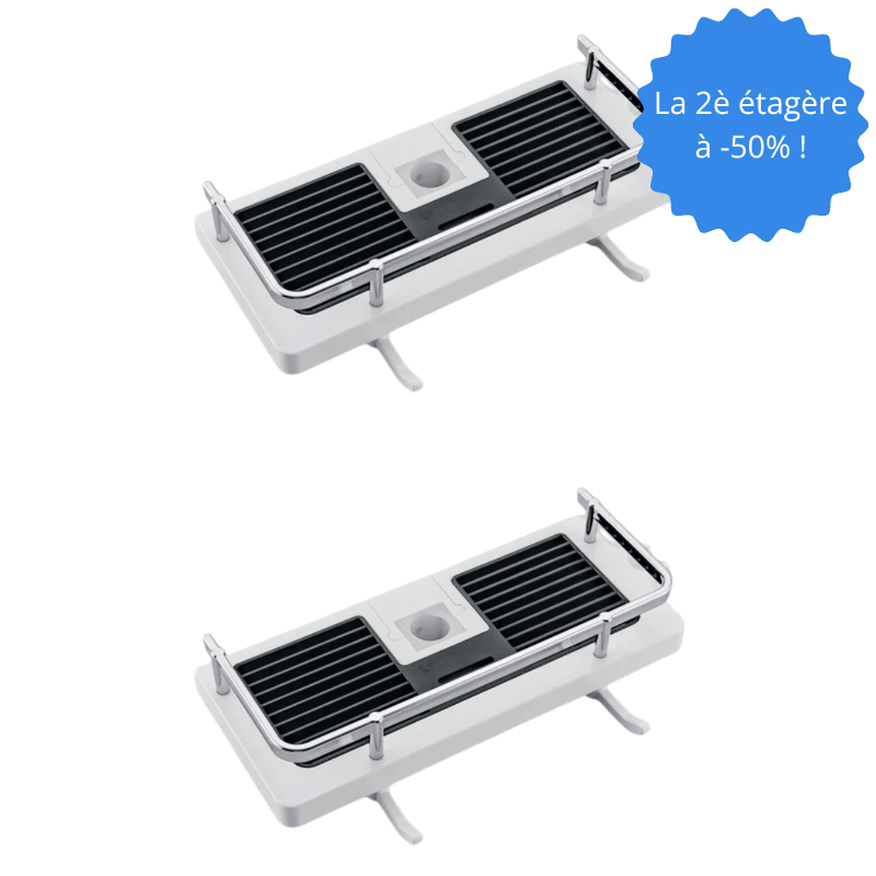 étagère de douche lot de 2