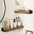 etagere de douche sans percer en bois