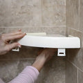 Étagère de douche sans perçage d'angle avec système de pression