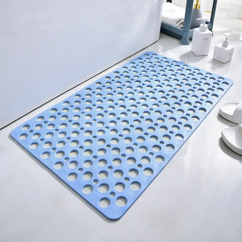 tapis de bain alveole rose