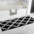 tapis de bain classique noir