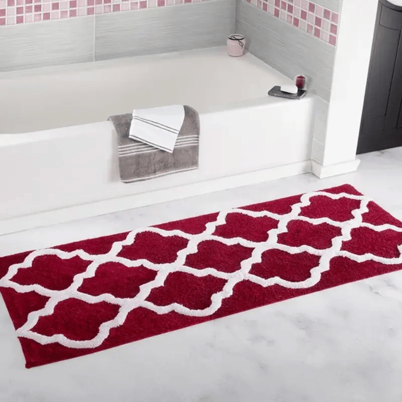 tapis de bain classique noir