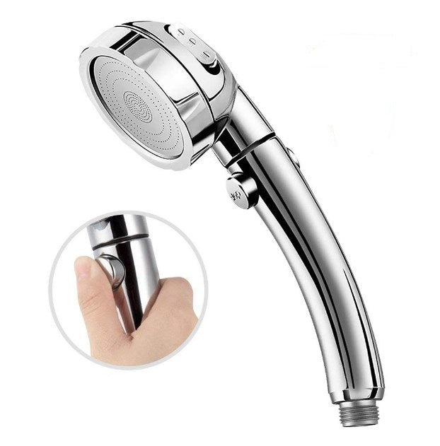 pommeau de douche economique bouton stop eau